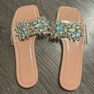 Rhinestone Sandals